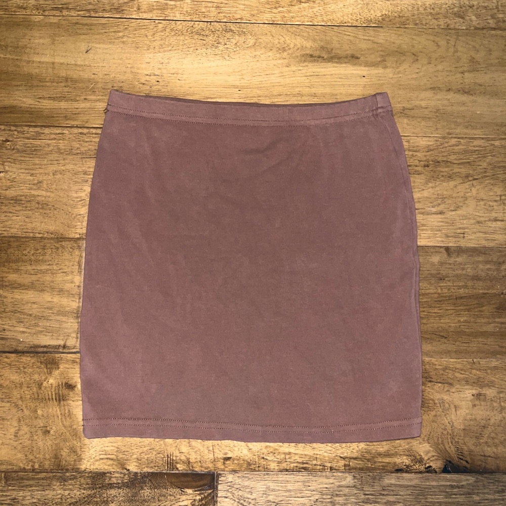 Brown Mini pencil skirt :)